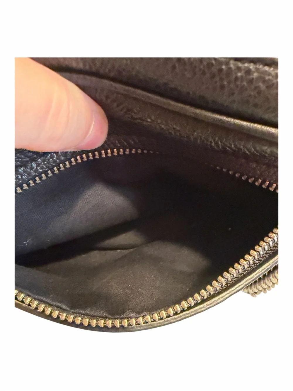 Marc Jacobs Black Leather Crossbody Camera Bag w/adjustable Strap